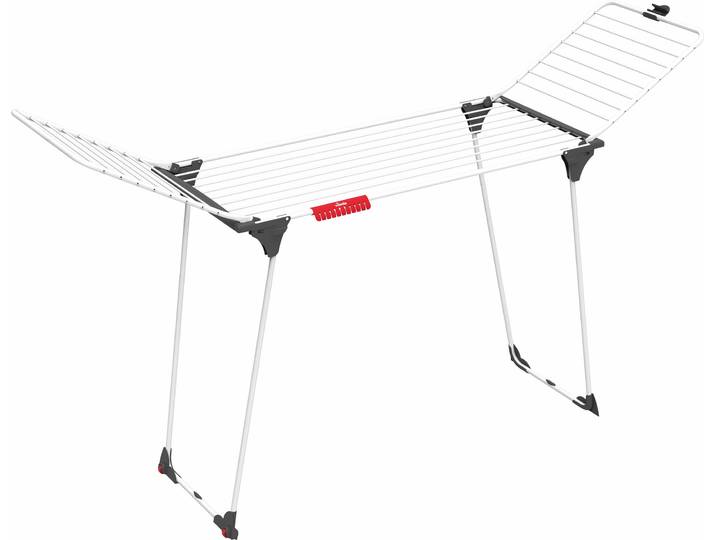 Wäscheständer VILEDA Vileda MAGNUM Wäscheständer , weiß, B:176cm H:128cm T:57cm, Stahl, Wäscheständer, Wäscheständer, Extra breit und extra hoch