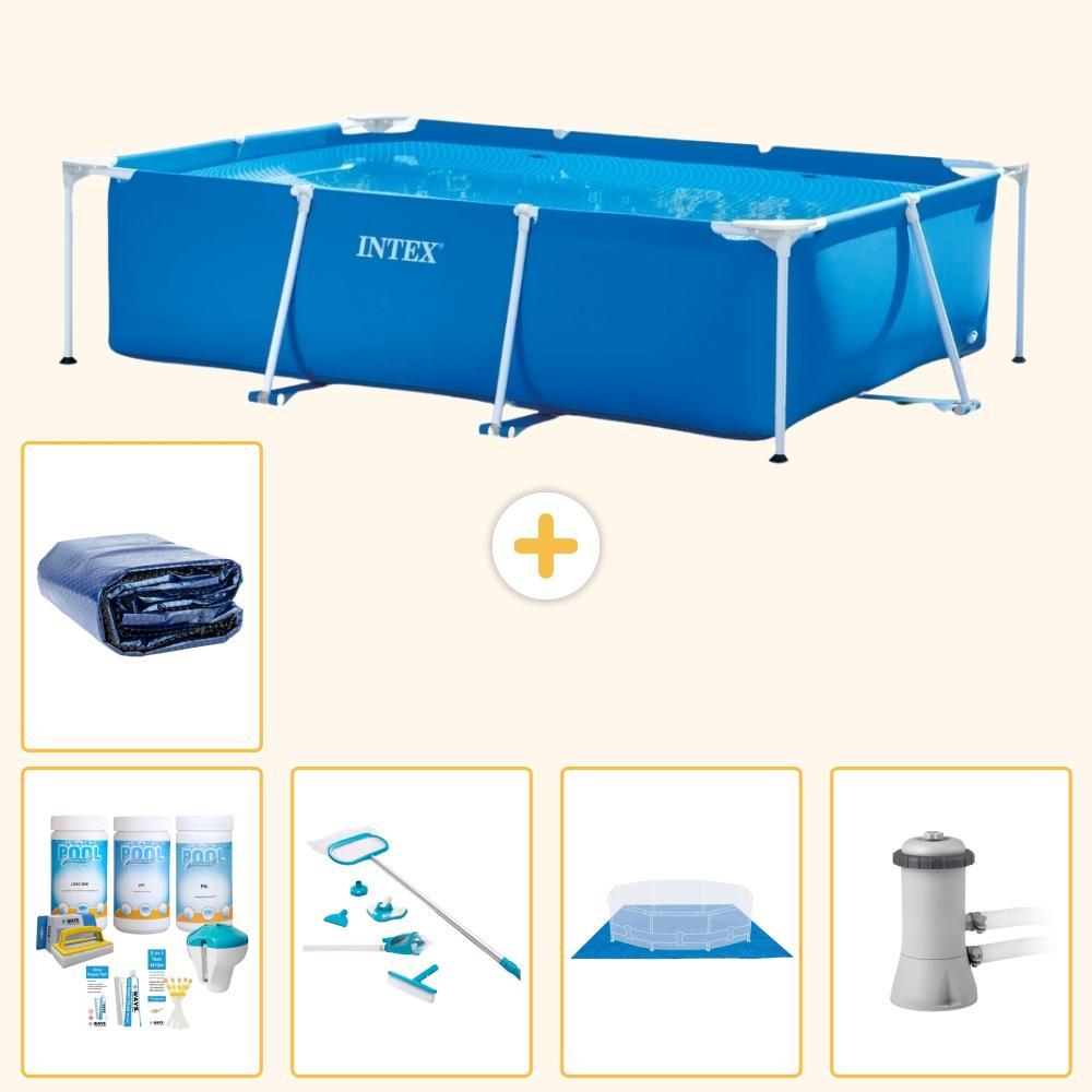 Rechteckiger Frame Pool - 300x200x75 cm - 6-teilig S20056