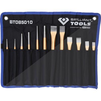 Brilliant Tools Meißel und Durchtreiber-Satz, 12-tlg [Hersteller-Nr. BT085010]