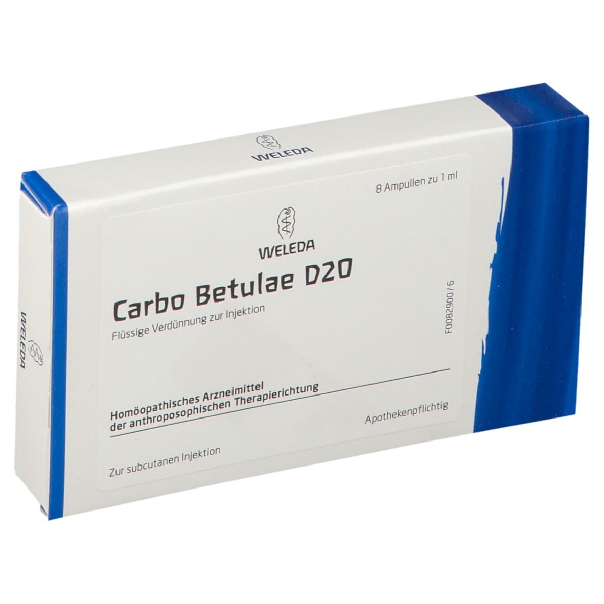 Carbo Betulae D 20 Ampullen 8x1 ml