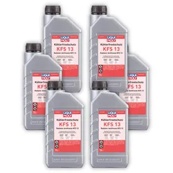 6x Kühlerfrostschutz KFS 13 LIQUI MOLY 21139 Frostschutzmittel 1 Liter