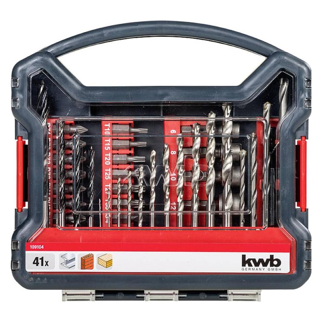 kwb Bohr- und Bitset Promobox Standard (4 Millimeter, 6 Millimeter) (109104)