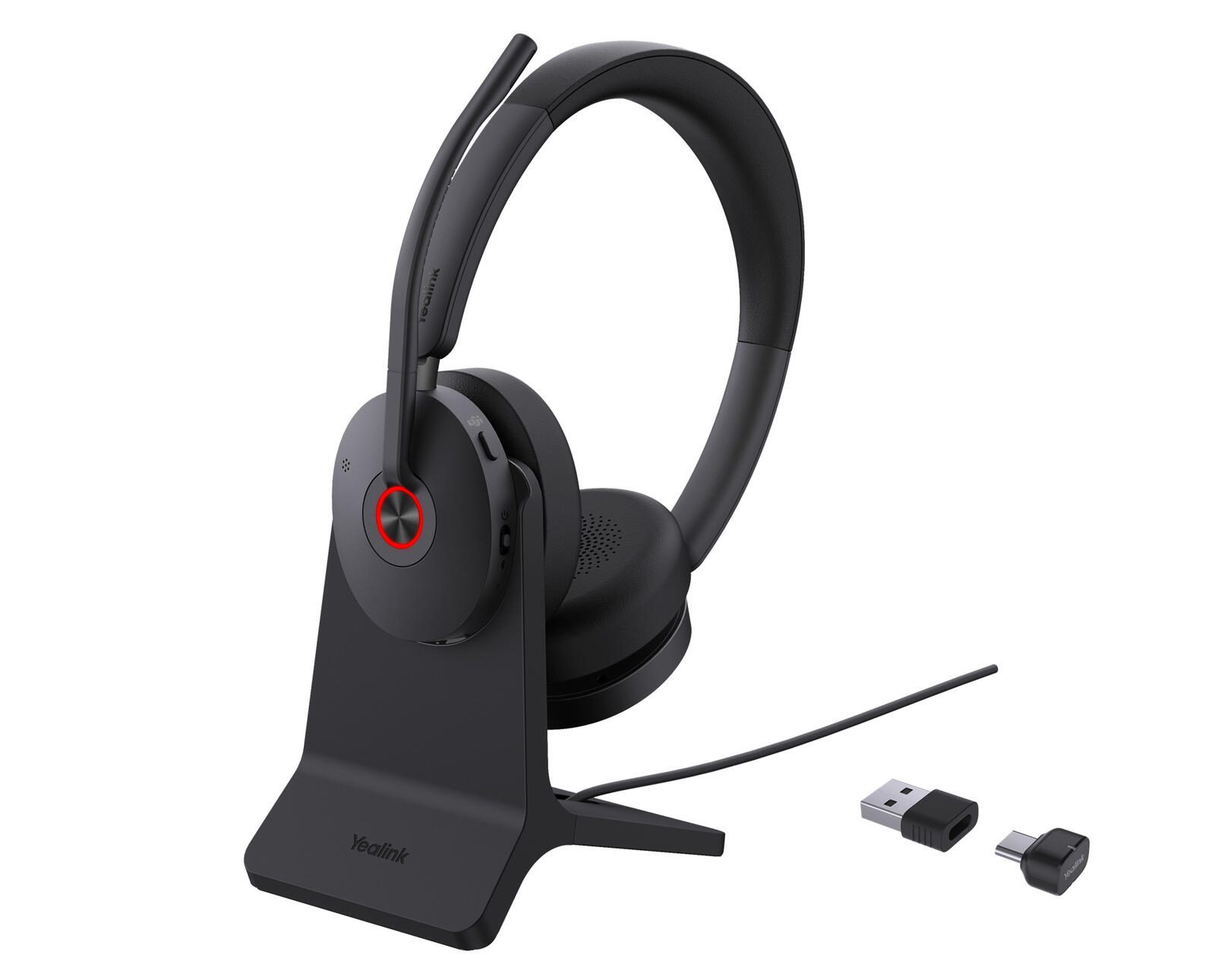 Yealink Headset mit Ständer BH74 Teams USB-C/A 1208682