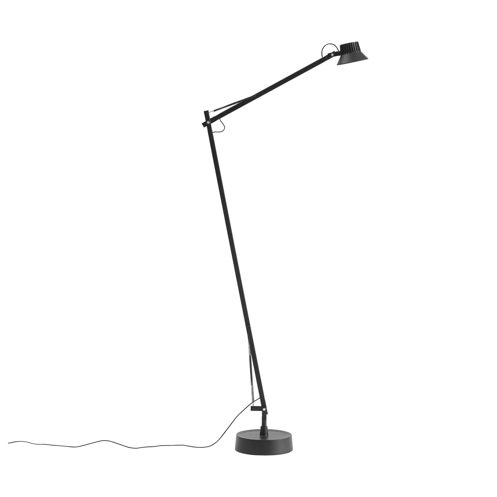 Muuto Dedicate LED vloerlamp, zwart