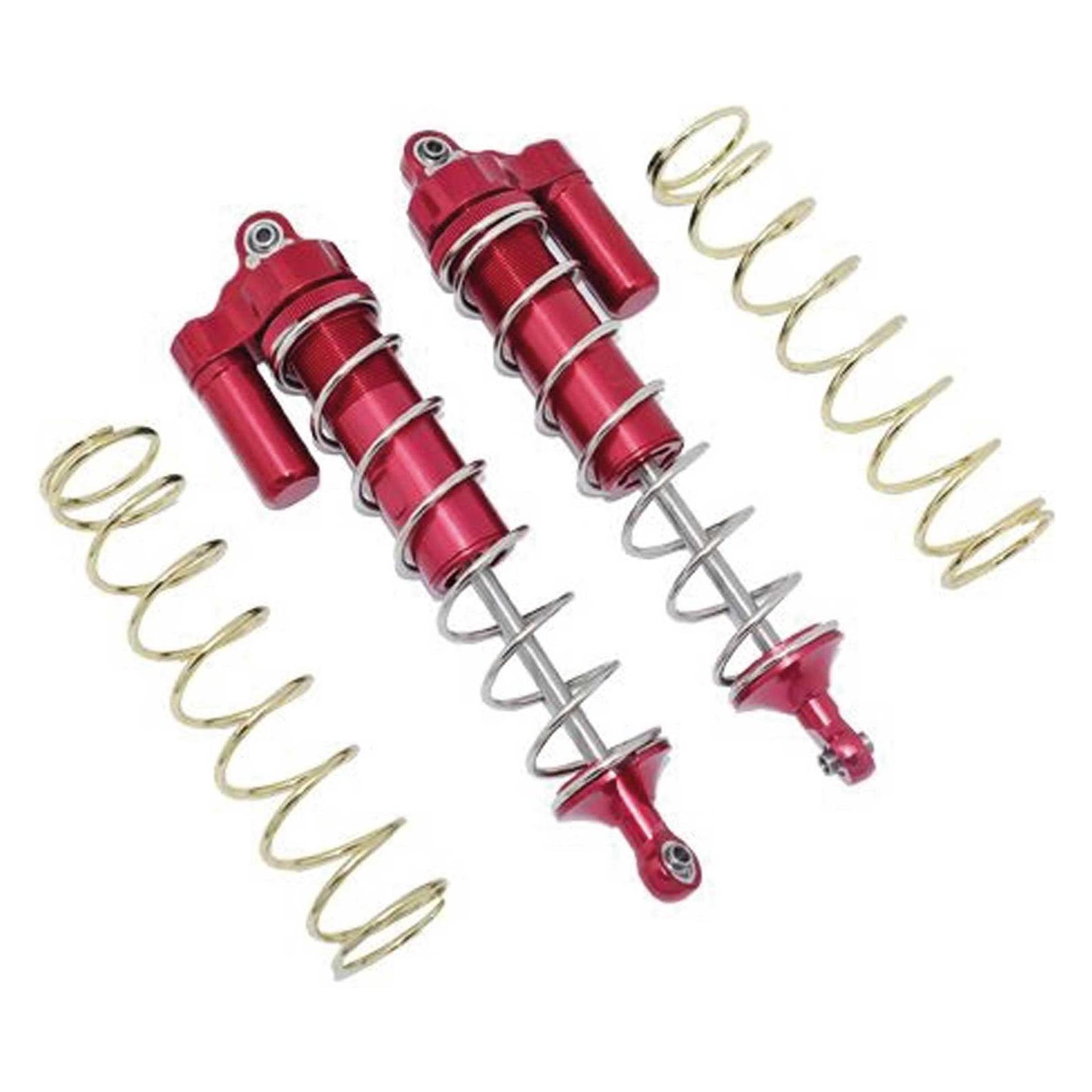 GPM Alum. L-Shape Piggy Back Spring Dämpfer 187mm hinten rot ARRMA Kraton, Outcast 8s (GPMMAKX187R/LRS)