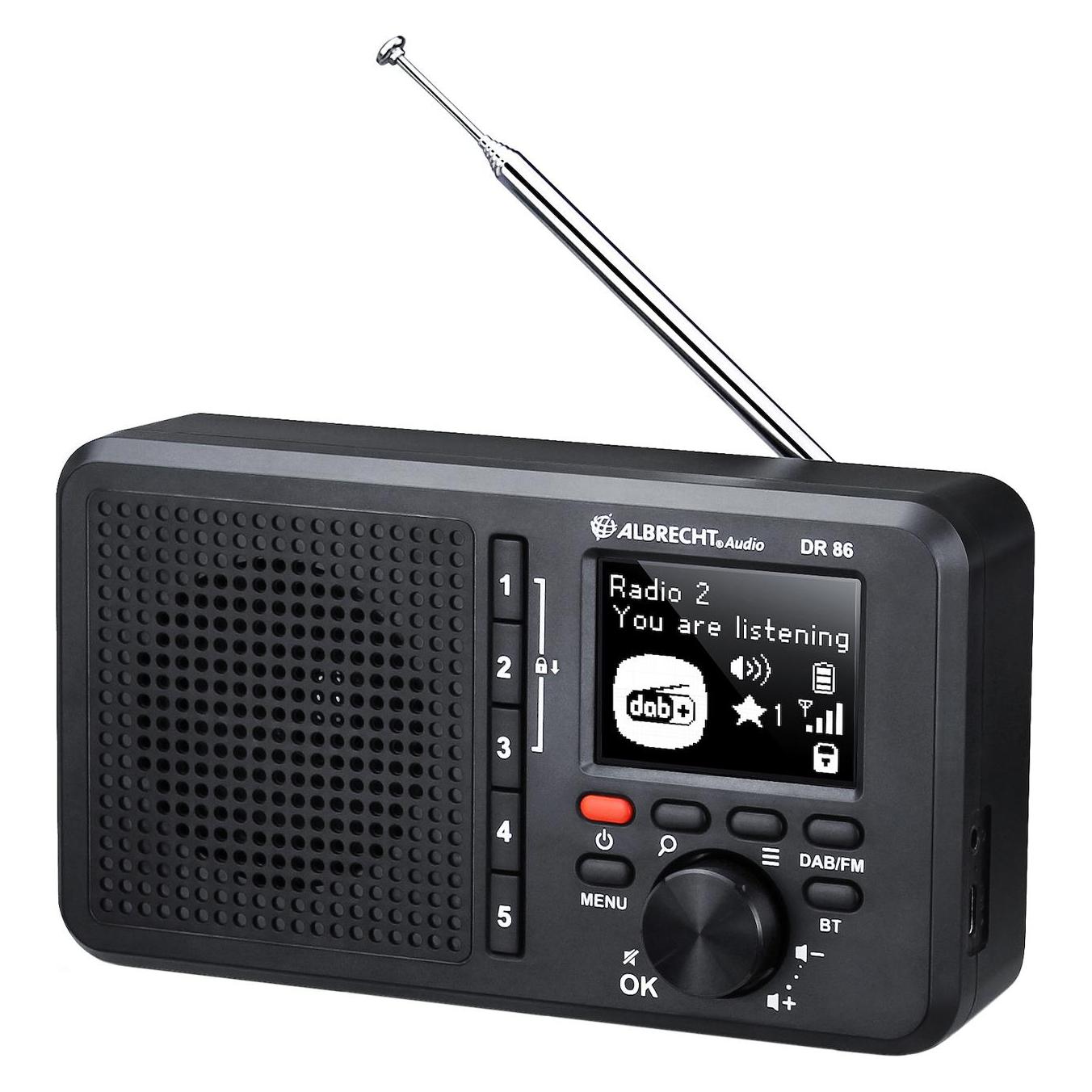 Albrecht DR 86 Senior (DAB+, FM, Bluetooth) (27861)