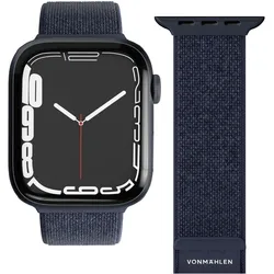 Vonmählen Fitness Loop 2 - 40 41 42mm - One Size (Nylon, Textil), Uhrenarmband, Blau