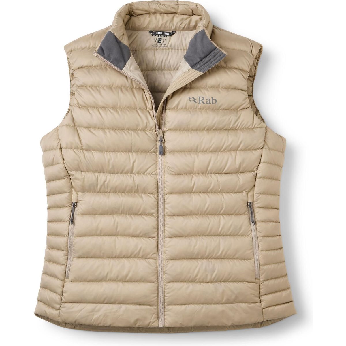 Rab Microlight Vest Wmns dark pebble (DKP) 08 QDB-97-DKP-08