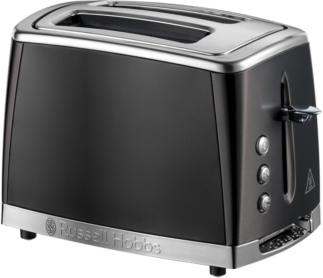 Russell Hobbs Luna 2 Slice Toaster Black 2 - Slice