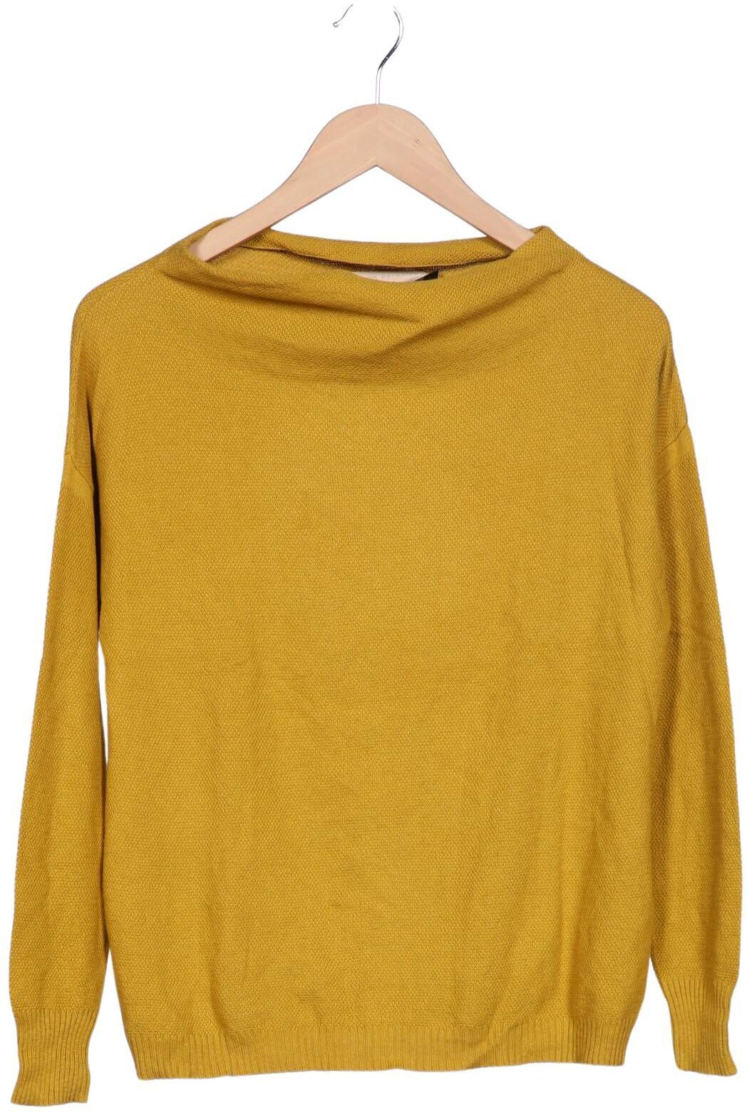 eve in paradise Damen Pullover, Gelb, Gr. XS, Viskose / Seide / Baumwolle - Second Hand