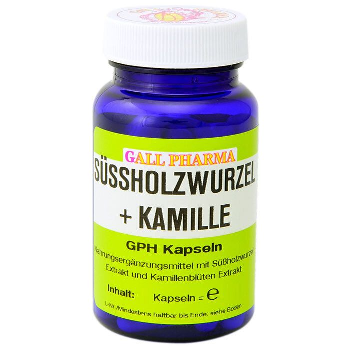 SÜSSHOLZWURZEL+Kamille GPH Kapseln 120 St