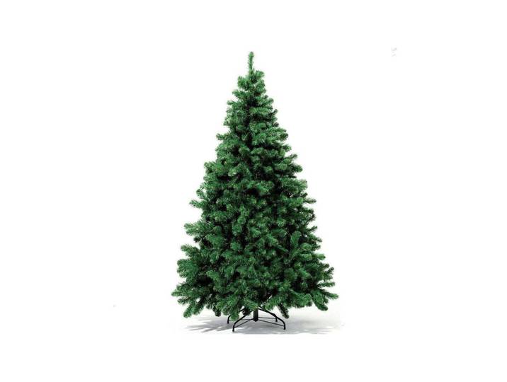 Laalu Weihnachtsbaum künstlicher Narnie 270 cm, grün, 2D, 1480 Zweige, inkl. Metallständer, Grün, Metall, Kunststoff, Tanne, Freiform, 270 cm, Dekoration, Weihnachtsdekoration, Christbäume & Zubehör