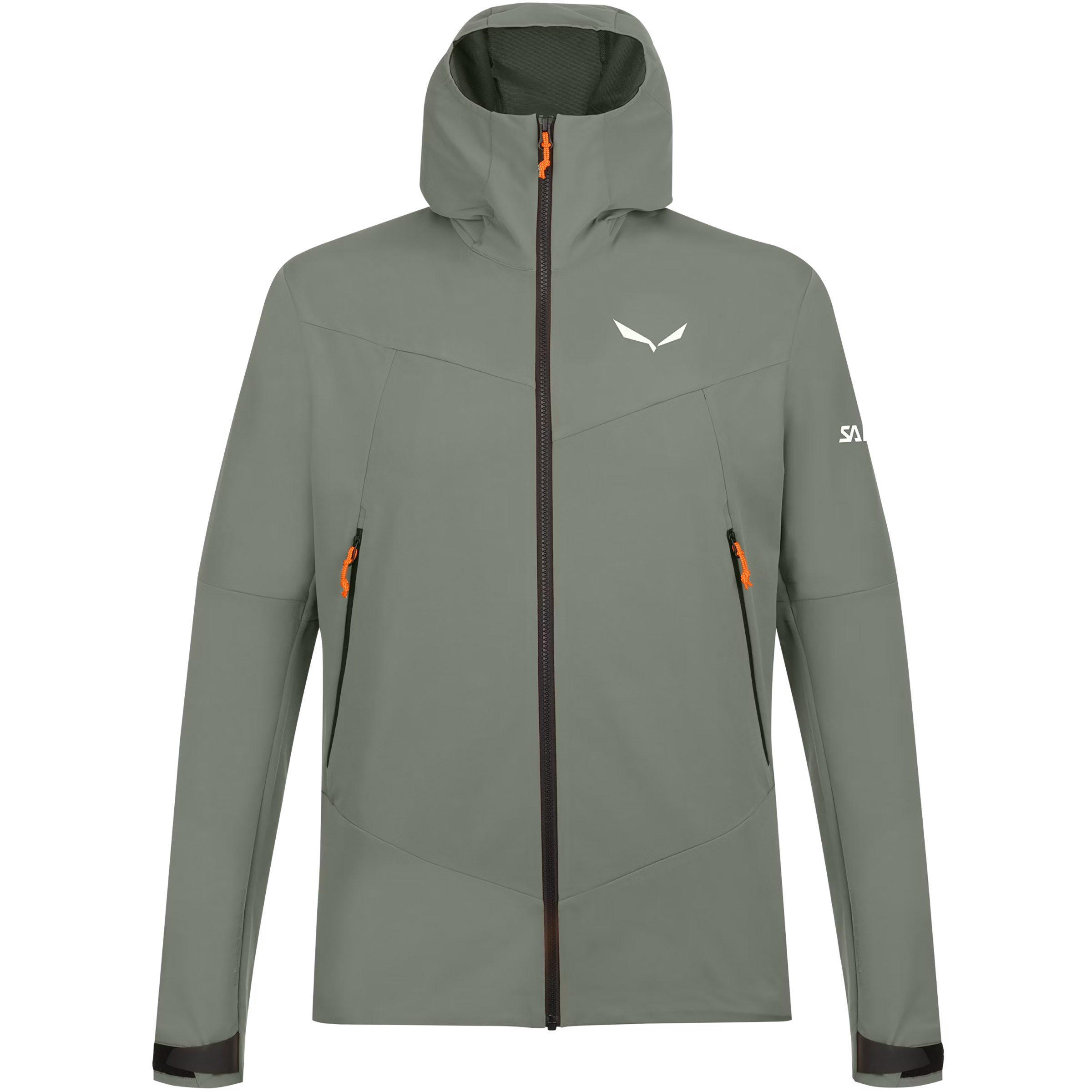 Salewa Sella Dst Herren Softshelljacke grau Größe L Trekking Elastisch Wasserabweisend