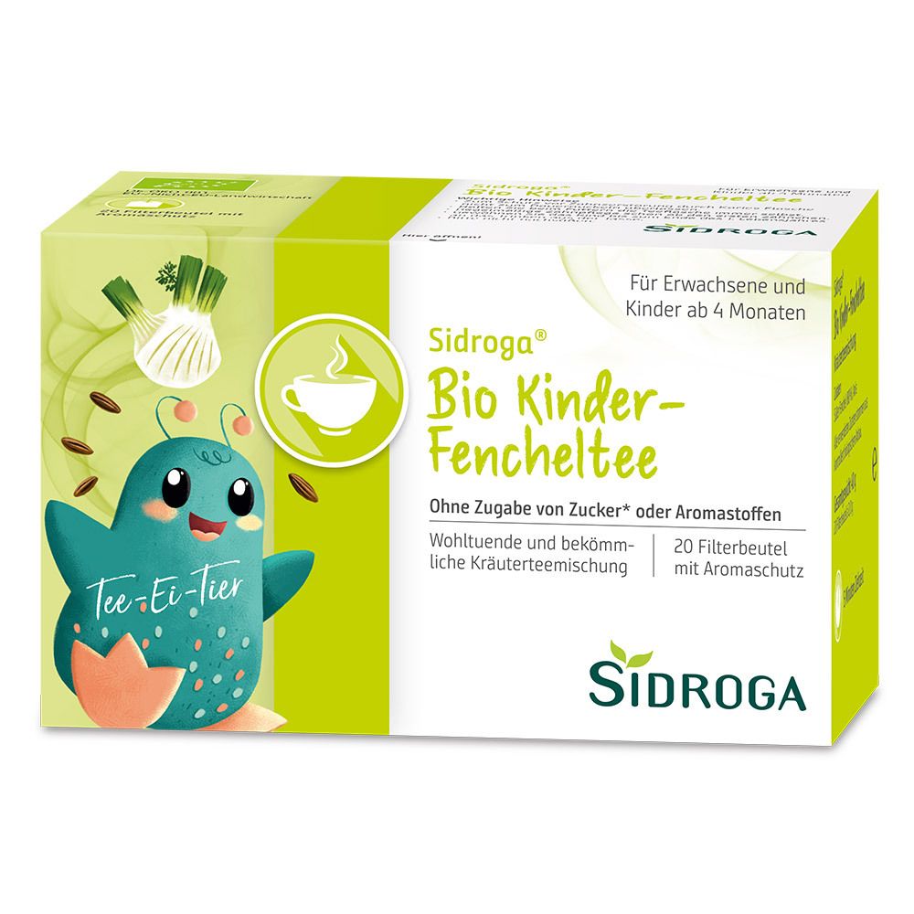 Sidroga Bio Kinder-Fencheltee Filterbeutel 20x2 g Tee