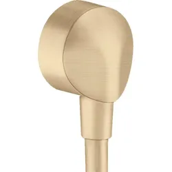 Hansgrohe FixFit Wandanschlussbogen Gebürstete Bronze 27454140