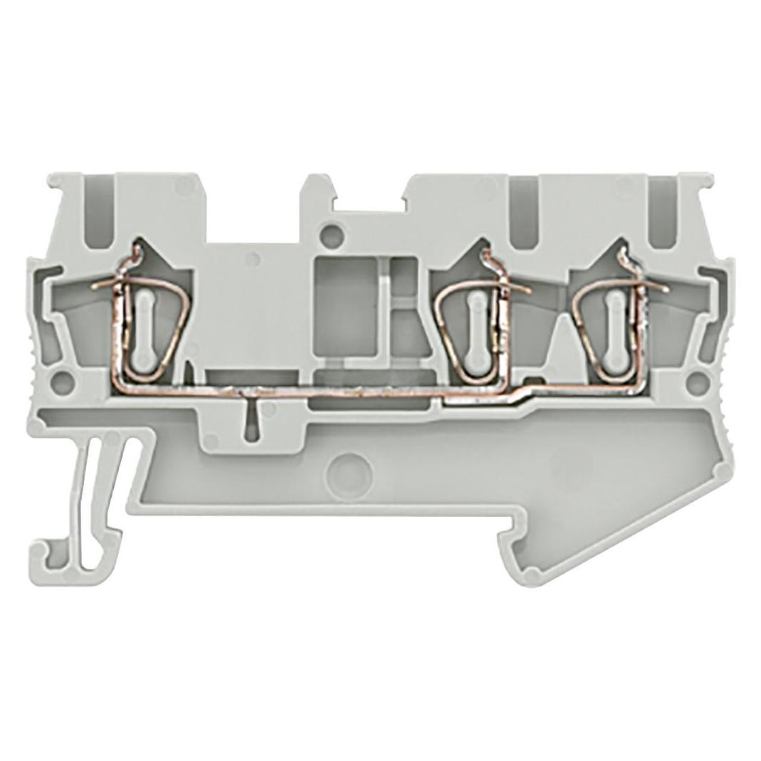 Siemens 8WH DIN-Schienen Anschlussklemmenblock Orange, 2.5mm², 800 V / 28A, Federklemme (8WH2003-0AF00)