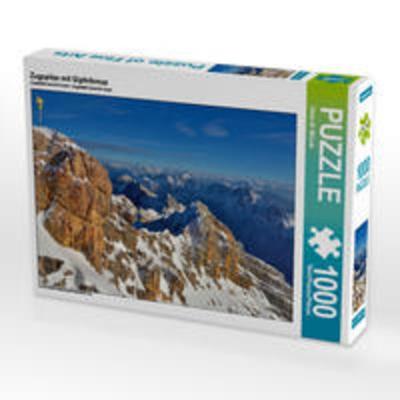 CALVENDO Puzzle Zugspitze mit Gipfelkreuz 1000 Teile Lege-Größe 64 x 48 cm Foto-Puzzle Bild von Dieter-M. Wilczek
