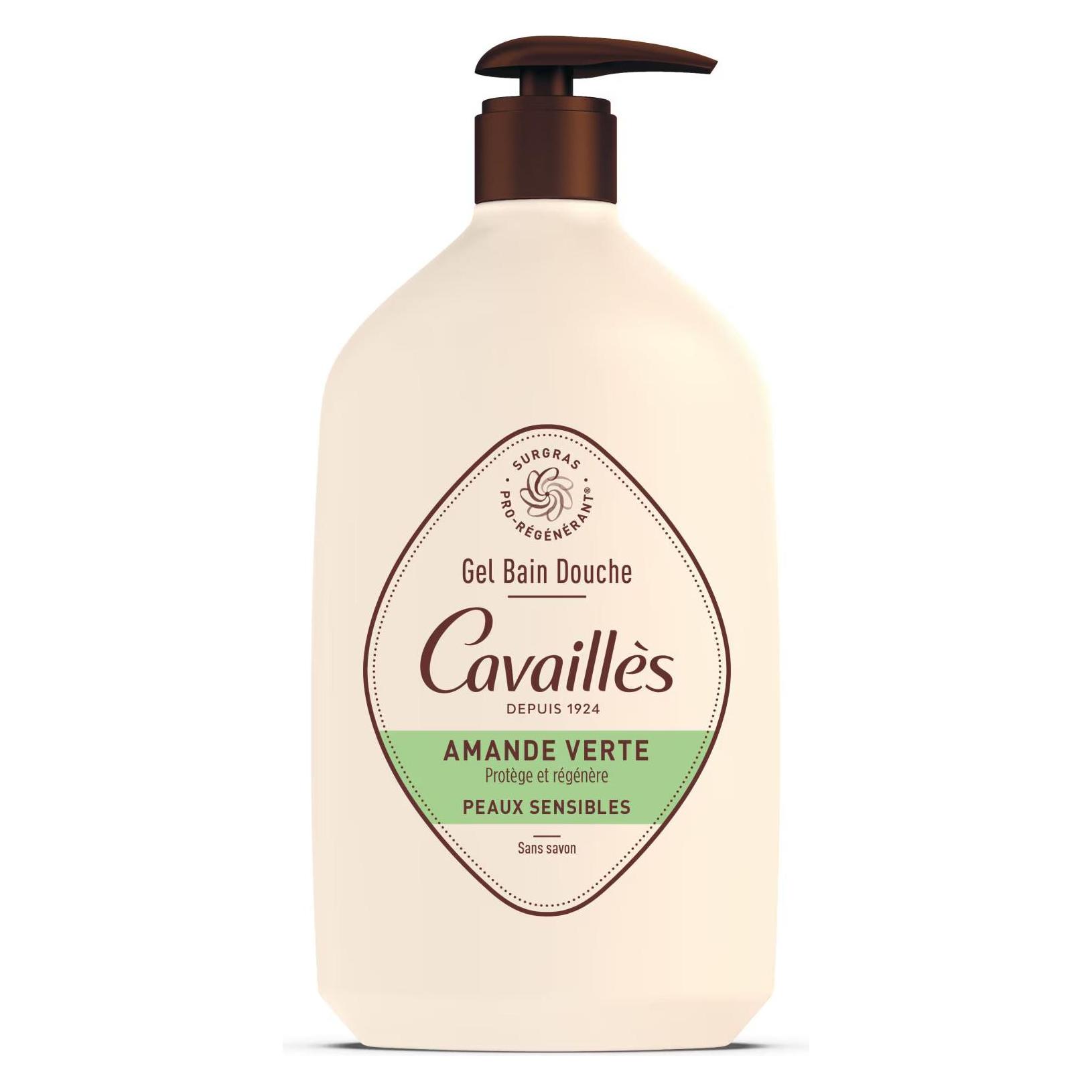 Roge Cavailles Rogé Cavaillès Duschgel für empfindliche Haut 1L Mandelgrün (1000 ml) (48848843)