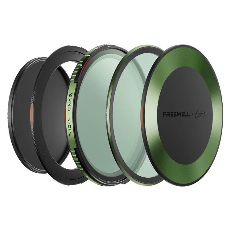 Freewell Variables ND/CPL-Filter-Set von Brandon Li, 86 mm (86 mm, ND- / Graufilter, Polarisationsfilter) (FW-BL86-VNDKIT)