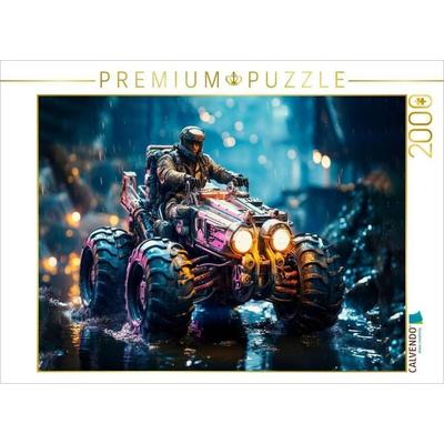 CALVENDO Puzzle Quad - unbeschreiblich einzigartig | 2000 Teile Lege-Größe 90x67cm Foto-Puzzle für glückliche Stunden
