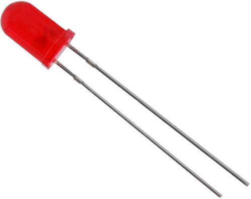 HuiYuan 5034R1D-ESA-C LED bedrahtet Rot Rund 5mm 1300 mcd 50° 20mA 2.1V