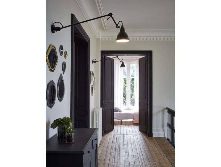 Applique murale Lampe Gras 304 L60, noire – DCW - Salon / séjour - Métal