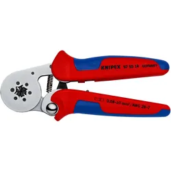 Knipex, Zange, Selbsteinstellende Crimpzange für Aderendhülsen (180 mm)
