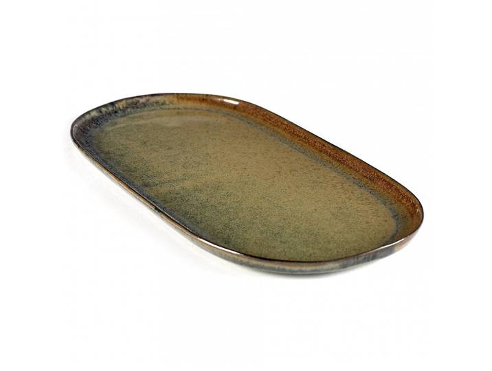 Serax Assiette à tapas Surface 17x35,5 cm Indi grey