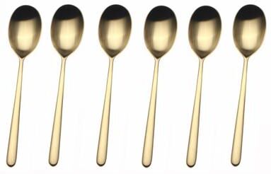 Mepra Linea Moka Spoons Set - 6 Pieces