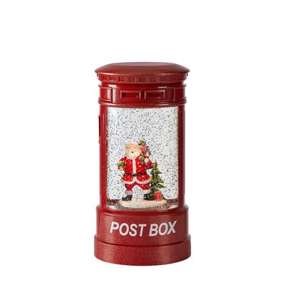 Markslöjd BERTRAM Glitzer Briefkasten Tischdekoration Rot