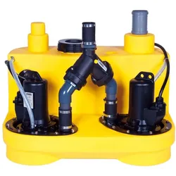 Jung Pumpen compli Fäkalienhebeanlage JP50112 1008/2 ME, mit MultiCut