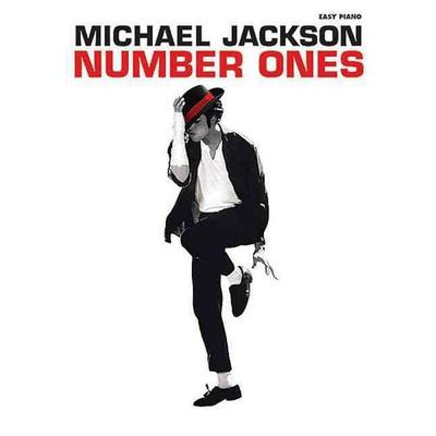 Michael Jackson - Number Ones Easy Piano Sheet Music Songbook with Lyrics and Chord Symbols 18 Hit Songs Including Billie Jean Thriller Beat It Man in