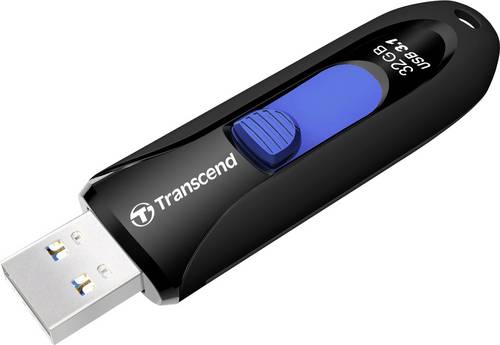Transcend JetFlash 790 USB-Stick 32GB Schwarz, Blau TS32GJF790K USB-C (USB 3.1 Gen 1)