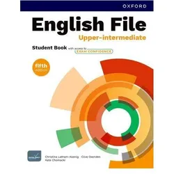 English File fifth edition: Upper-intermediate: Student Book with access to Exam Confiden, Schulbücher von Clive Oxenden, Christina Latham-Koenig, Kate Chomacki