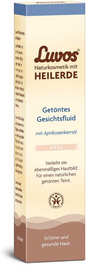 Luvos Naturkosmetik getöntes Gesichtsfluid hell 50ml