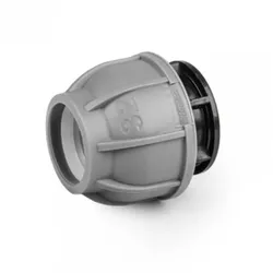 Endkappe für PE Rohre Verschraubung 32mm PN10 BRADAS DSRA10Z32
