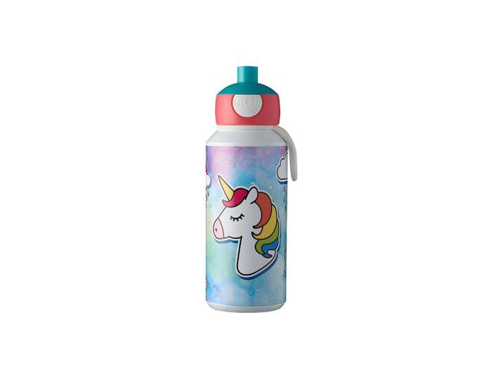 Trinkflasche MEPAL Trinkflasche Campus 400 ml , bunt (einhorn), 400ml, Trinkflaschen, Trinkflasche