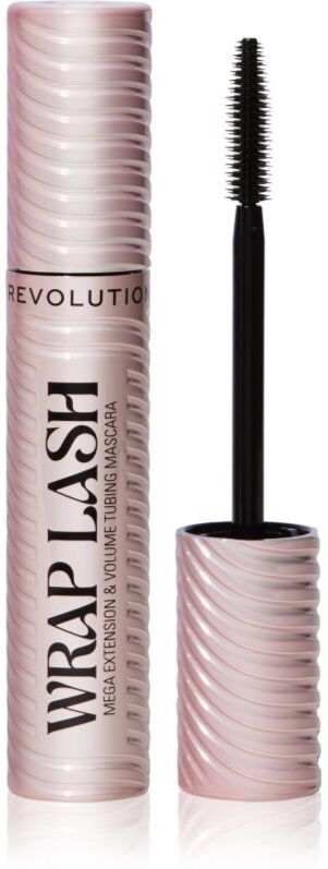 Revolution Wrap Lash Tubing lengthening, curling and volumising mascara shade Black 8.5 ml