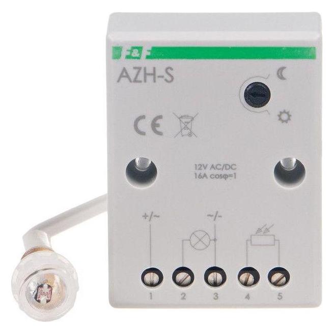 F&R Dämmerungsschalter mit externer hermetischer Sonde 2-1000lx 12V 16A (AZH-S-12V) (AZH-S-12V)