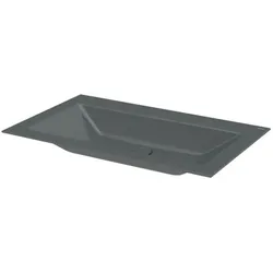 Bette Loft Einbau-Waschtisch A230-403PW 80x49,5x10cm, PW, smoke