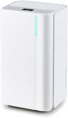 Costway 32 Pints 2000 Sq.ft Portable Dehumidifier for Home and Basement-White