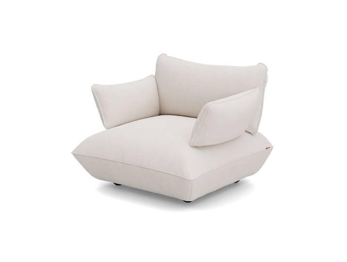 FATBOY fauteuil SUMO LOVESEAT BOUCLE (Creme - Polyester recyclé)