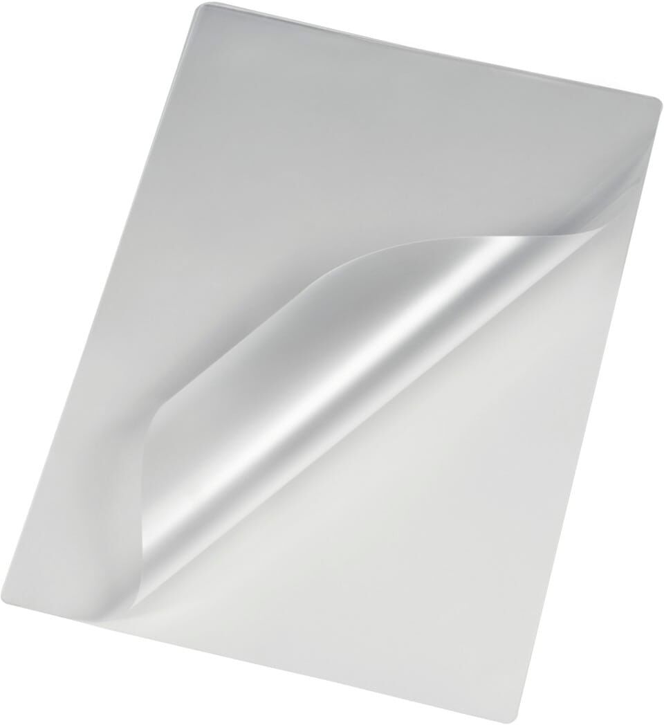 Hama Laminiergerät "Heiß-Laminierfolie DIN A5, 80µ, 100 Stück, für Fotos, Flyer, Handout", beige (natur), B/H/L: 15,4cm x 21,6cm, Laminiergeräte, glänzend, reißfest und mit Knickschutz, transparent, Laminiergerät