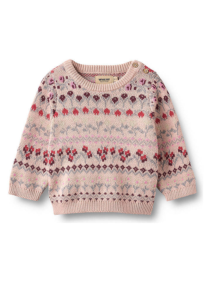 Wheat Pullover "Mikmak" in Rosa - 80