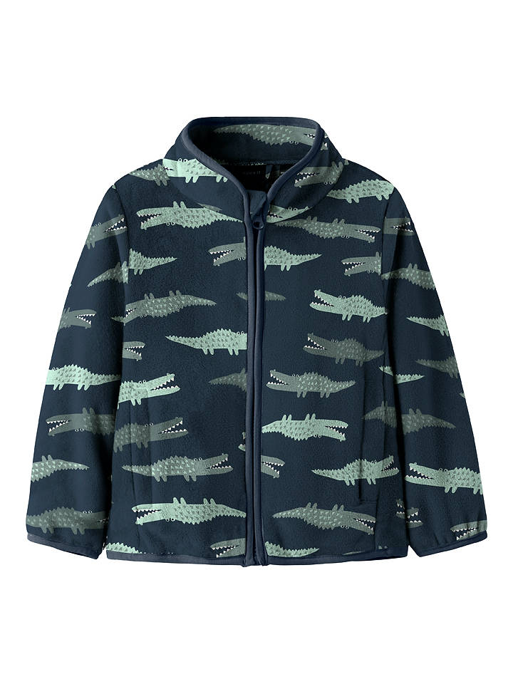 name it Fleecejacke "Meeko" in Blau - 116