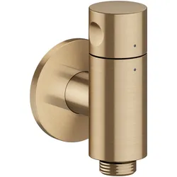 hansgrohe  AXOR One Wandanschluss Stop mit Absperrventil, 48781140, Farbe: Brushed Bronze