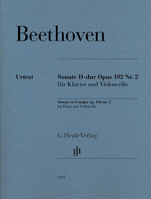 Henle Verlag Beethoven Cellosonate op.102/2