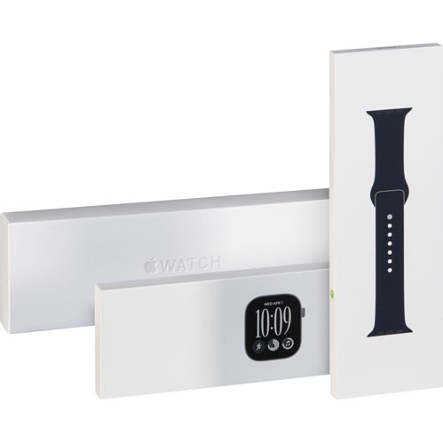 Apple Watch 12 46mm GPS Alu Sport M/L space grau/navyblau