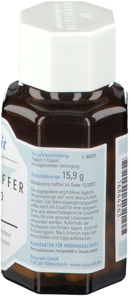 Naturafit Moenchspfeffer Bio 60 St Kapseln