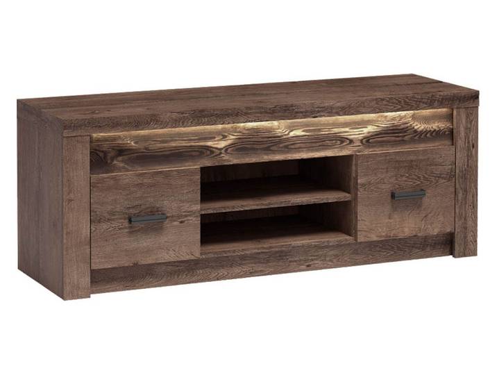 MIRJAN24 TV-Schrank Indianapolis I09 (2-Drehtüren, Regal) Metall Griffe